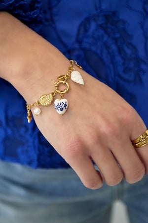 Stainless Steel Charm Bracelets starfish Casual Daily Simple Series Women's jewelry h5 Picture2