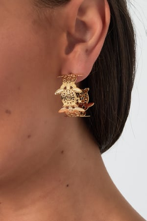 Sea Turtle hoop earrings h5 Picture2