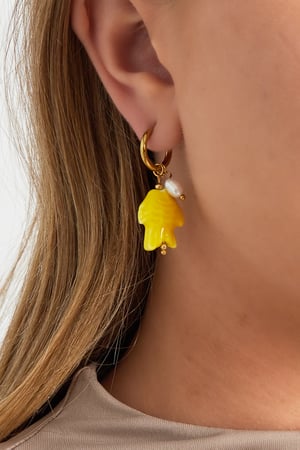 Pearl fish Earrings h5 Picture2