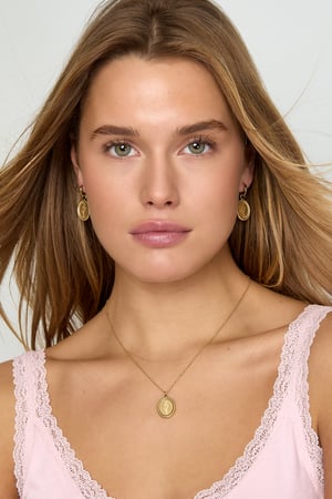 Tulip Blossom Stainless Steel Earrings h5 Picture5