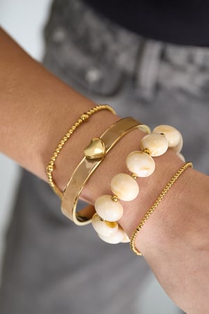 Simple elastic beaded bracelet, women's jewelry h5 Picture3