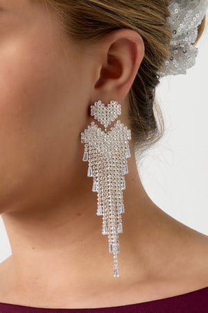 Copper Dangle Earrings Heart Casual Daily Simple Series Women's jewelry h5 Picture4