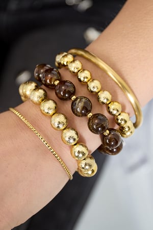 Bracelets en perles acryliques, collection décontractée et simple pour femmes h5 Image3