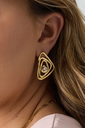 Hypnosis earrings with stone h5 Picture3