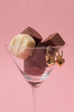 Stainless Steel Drop Earrings Heart Casual Daily Simple Series Women's jewelry h5 Picture2