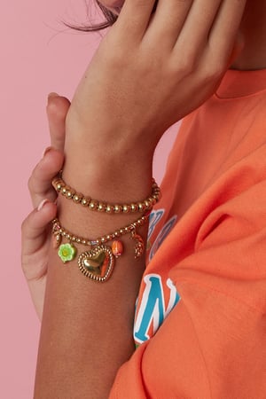 Rope Charm Bracelets Heart Daily Daily Romantic Series Women's jewelry h5 Picture2