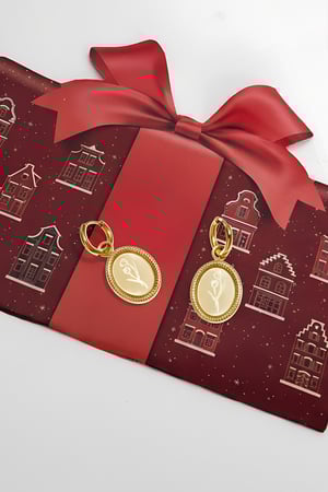 Tulip Blossom Stainless Steel Earrings h5 Picture3