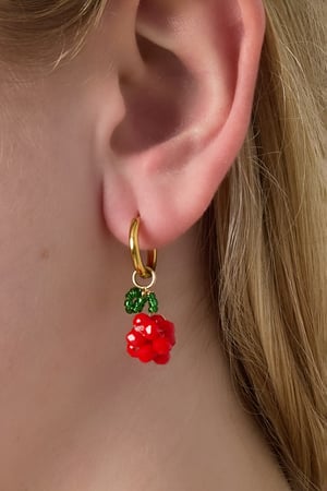 Boucles d'oreilles pendantes en acier inoxydable pour femme, style décontracté et quotidien h5 Image2