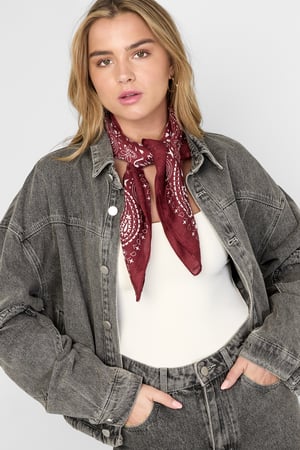 Winter scarves Flower Casual Polyester Daily Accessories h5 Picture3