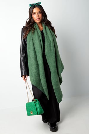 Soft winter scarf coral Polyester h5 Picture6