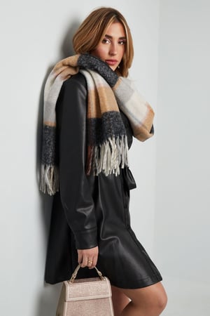 Bufanda ombré multi - roja h5 Imagen6