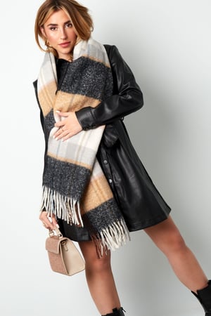 Bufanda ombré multi - roja h5 Imagen3