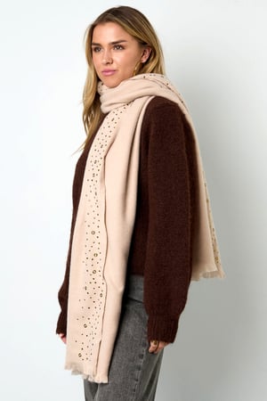 Winterschal mit Steinen h5 Bild4