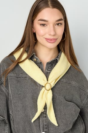 Winter scarves Solid Color Casual Polyester Daily Accessories h5 Picture4