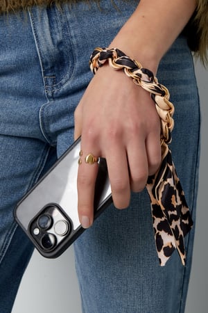 phone cord wild heart-beige h5 Picture2