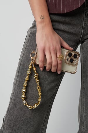 Phone cord elegant edge-Gold color h5 Picture2