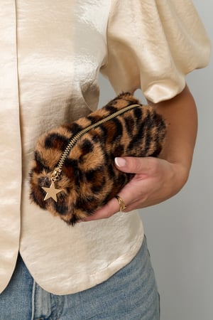 Leopard print makeup bag h5 Picture2