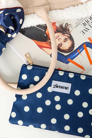 Makeup Bags Polka Dots Casual Polyester Daily Accessories h5 Picture3