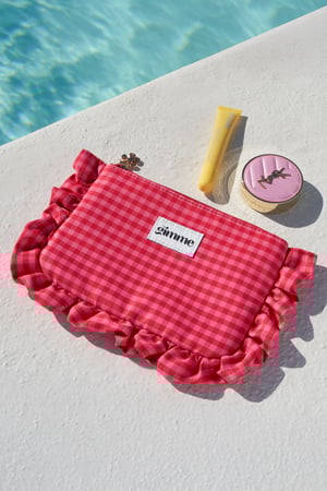 Makeup Bags Plaid Sweet Polyester Daily Accessories h5 Picture2
