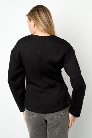 Woven Polyester Fiber Women's Suit Set Elegant Solid Color Fall/Winter h5 Picture9