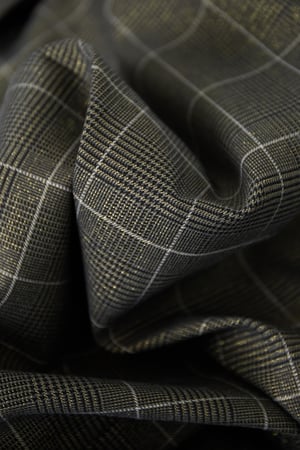 Polyesterfasern Damen-Anzug Konservativ Karo Herbst/Winter h5 Bild6