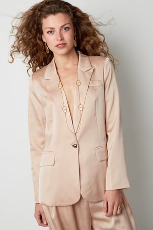 Polyester Women's Suit Set Satin Finish h5 Picture4