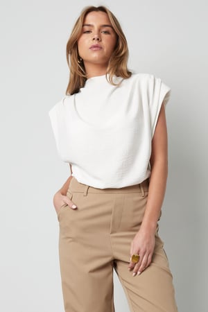 Cotton Blend Kadın Wide Leg Bodysuit İlkbahar/Yaz Comfort Fit h5 Resim3