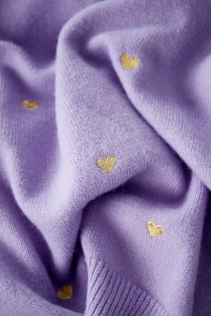 Akrilik Örgü Sweatshirt Kasual Kalp Desenli Sonbahar/Kış h5 Resim11