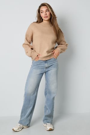 Gestrickte Polyesterfaser Damen Strickpullover Casual Letters h5 Bild6