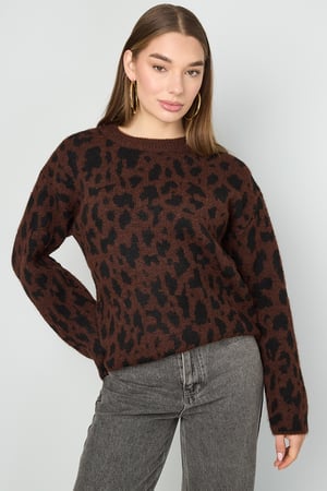 Leopard Warm Knit h5 Imagen5