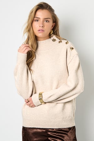 Knitted Polyester Fiber Women's Turtleneck Sweater Casual Solid Color h5 Picture8