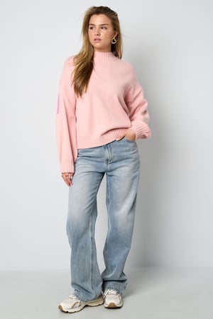 Gestrickte Polyesterfaser Damen Strickpullover Casual Letters h5 Bild8