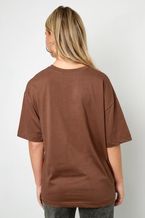 Cotton Knitted Vrouwen T-shirt Casual Letters h5 Afbeelding8