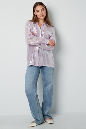 Woven Polyester Fiber Women's Blouse Elegant Solid Color Spring/Summer h5 Picture7