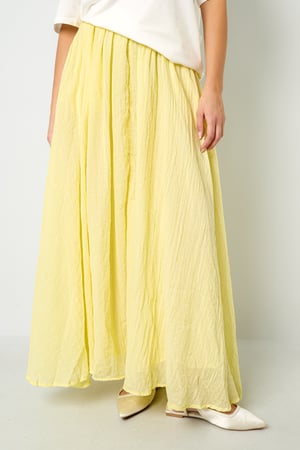 Woven Polyester Fiber Women's Maxi Skirt Casual Solid Color h5 Picture8