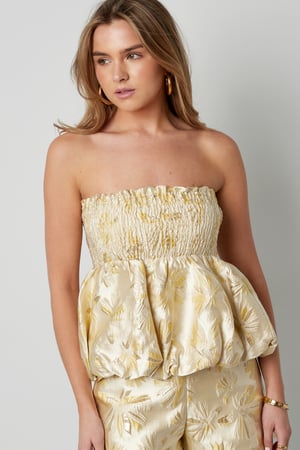 Silk Blend Sleeveless Top Peplum Spring/Summer h5 Picture2