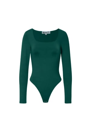 Body Modellante in Nylon Maglia Base Colore Puro h5