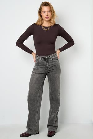 Body Modellante in Nylon Intrecciato Base Colore Puro h5 Immagine5