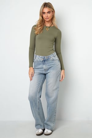 Gebreide Nylon Bodyshaper Basiskleur Eenvoudig Ontwerp h5 Afbeelding10