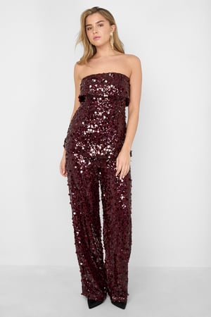 Fibra di poliestere (poliestere) Top senza maniche Paillettes Eleganti Tutti i vestiti adatti h5 Immagine7