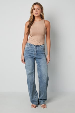 Knitted Nylon Women's Sleeveless Top Spring/Summer Basic Solid Color h5 Picture5