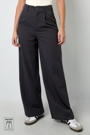 Woven Polyester Fiber Women's Straight Leg Pants Casual Fall/Winter h5 Picture5