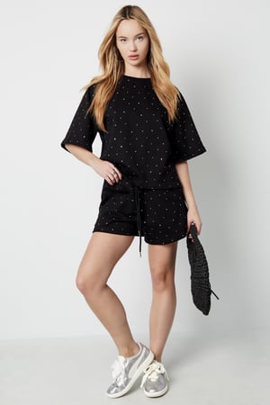 Cotton Women's Casual Shorts Drawstring Waist h5 Picture7