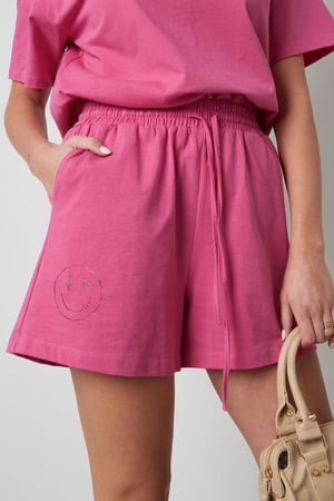 Coton Femmes Shorts Décontractés Cordon Élastique à la Taille h5 Image2