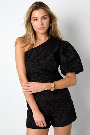 Shorts Femme en Fibre de Polyester Tissée Imprimé Floral Élégant h5 Image10