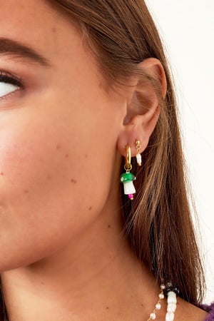 Stainless Steel Drop Earrings irregular shape Casual Daily Simple Series Women's jewelry h5 Picture3