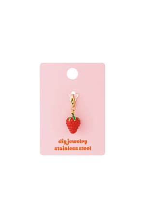 Erdbeere kleiner Schmuckanhänger h5 Bild4