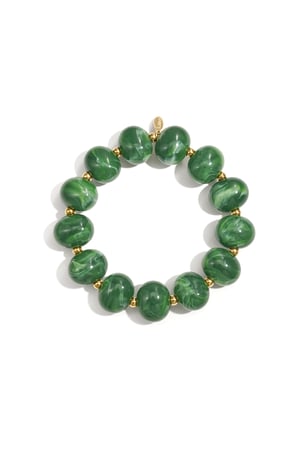 Acrylic Beaded Bracelets Beads Casual Daily Simple Series Women's jewelry-15mm*12.5mm h5 Picture2