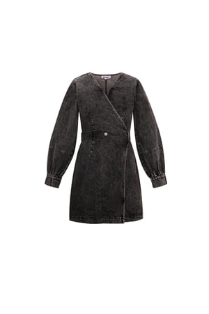 Denim wrap dress h5
