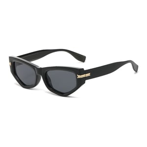 1 Pair Simple Series Daily Leopard Print Plastic Women Sunglasses h5